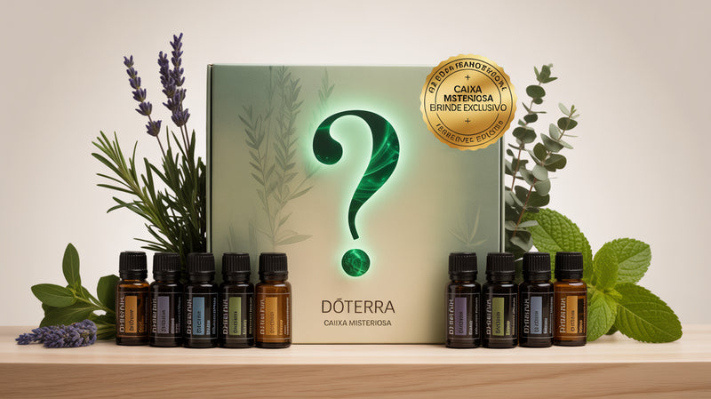 kit Caixa Misteriosa dōTERRA - 10 Óleos Essenciais + BRINDE